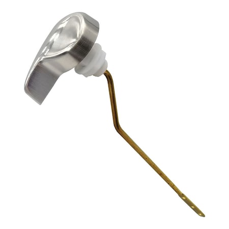 Thrifco Plumbing TOTO Universal Side Mount Tank Trip Lever, Satin Nickel 4405753